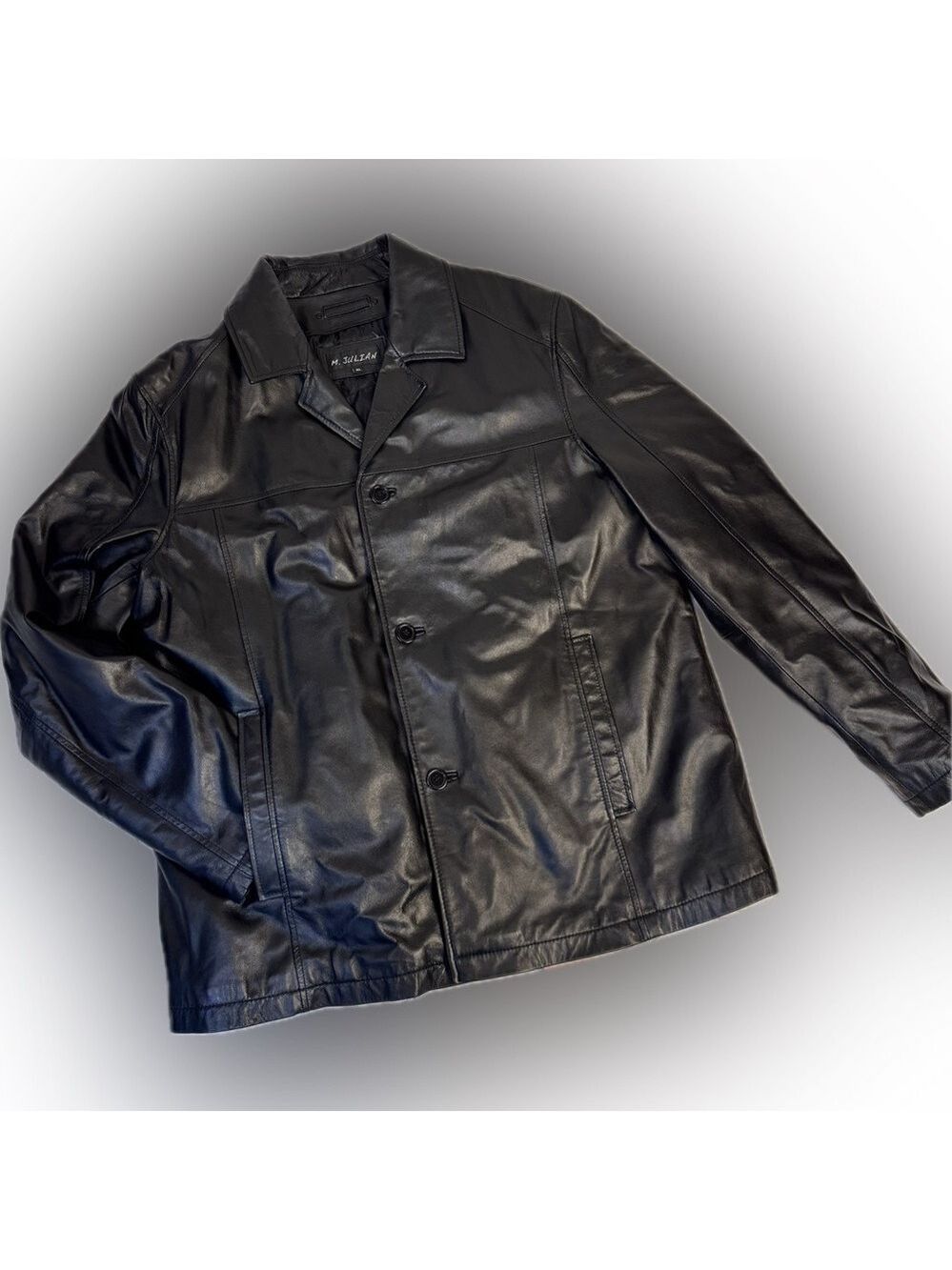 M. Julian Genuine Leather Jacket | XL | Quilted Lining